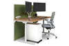 Flexi Premium Height Adjustable Single Workstation [1800L x 800W with Cable Scallop] - Thumbnail 76 