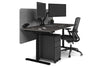Flexi Premium Height Adjustable Single Workstation [1800L x 800W with Cable Scallop] - Thumbnail 30 