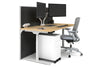 Flexi Premium Height Adjustable Single Workstation [1800L x 800W with Cable Scallop] - Thumbnail 67 