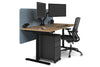Flexi Premium Height Adjustable Single Workstation [1800L x 800W with Cable Scallop] - Thumbnail 28 