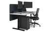 Flexi Premium Height Adjustable Single Workstation [1800L x 800W with Cable Scallop] - Thumbnail 19 