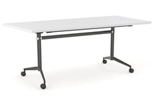  - Flip Top / Folding Mobile Conference Room Table Uno [1200L x 700W] - 1