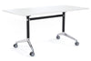 Flip Top / Folding Mobile Meeting Room Table Blackjack [1400L x 700W] - Thumbnail 1 