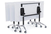 Flip Top / Folding Mobile Meeting Room Table Blackjack [1400L x 700W] - Thumbnail 8 