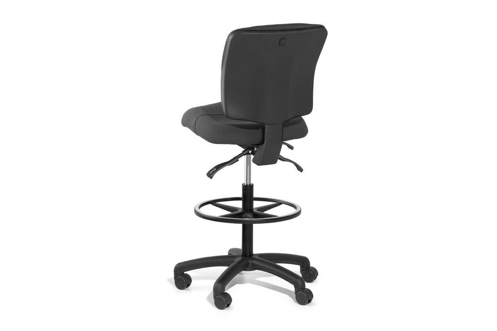Gregory Boxta Dual Density Ergonomic Drafting Chair-height adjustable arms  
