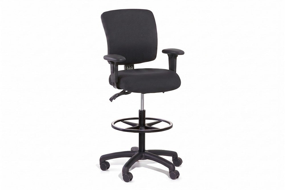 Gregory Boxta Dual Density Ergonomic Drafting Chair-height adjustable arms  