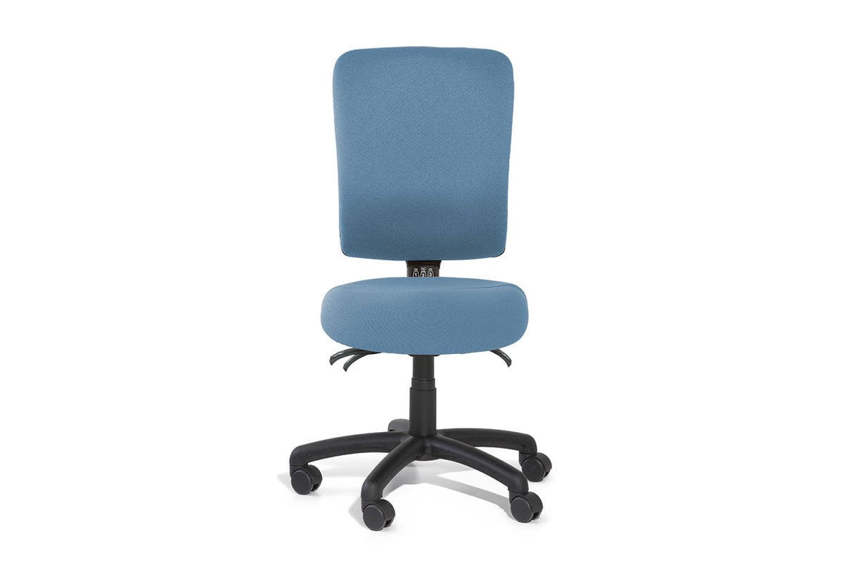 Gregory Boxta Dual Density Ergonomic Office Chair-blue  