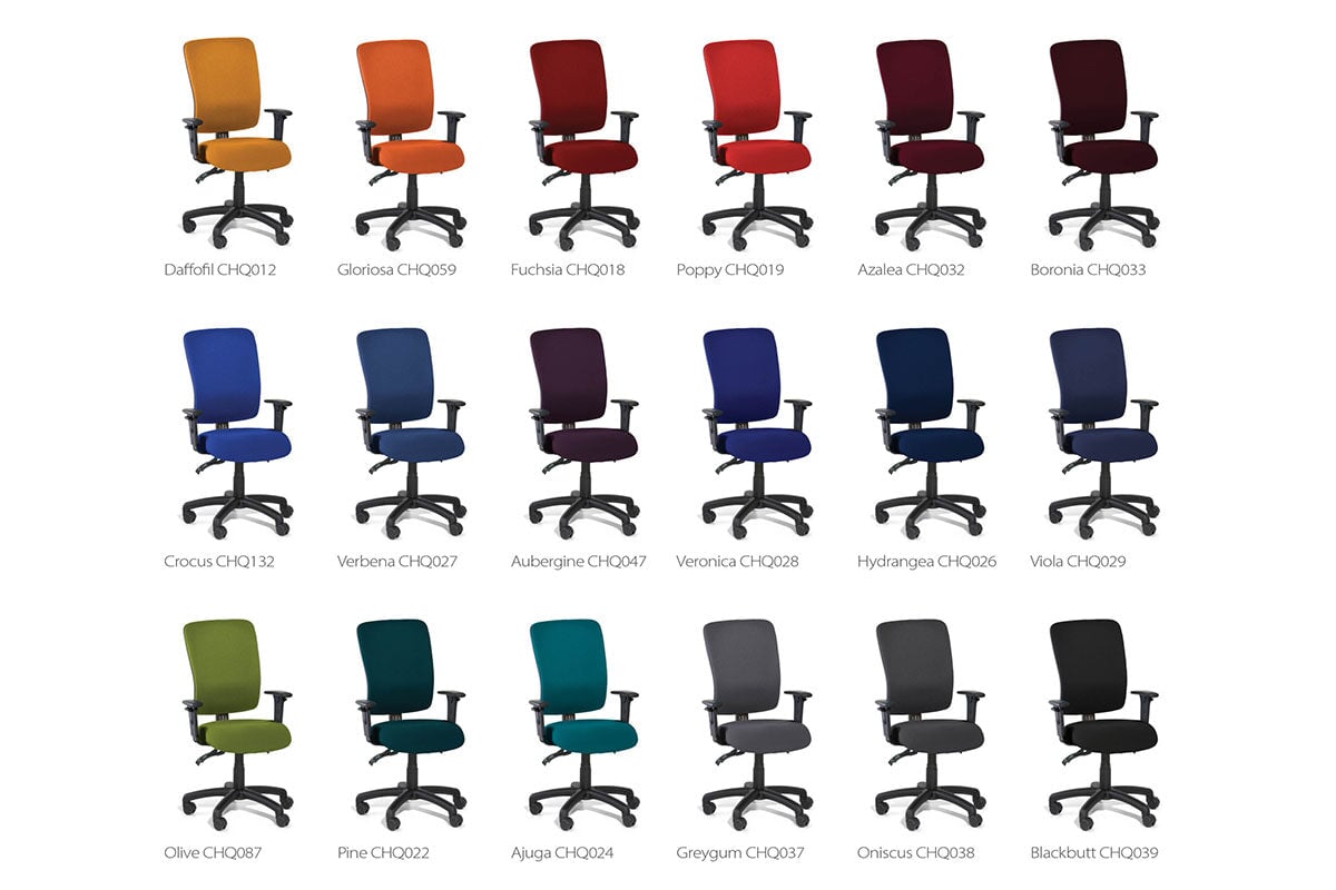 Gregory Boxta Dual Density Ergonomic Drafting Chair-blue  