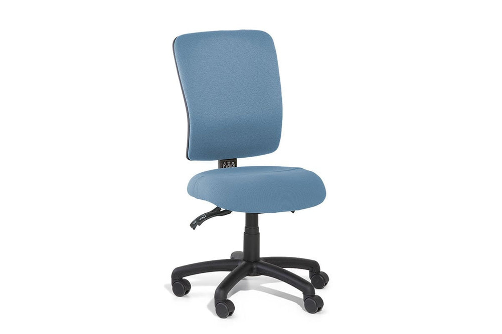Gregory Boxta Dual Density Ergonomic Office Chair - Split Seat [High Back]-large oniscus chelsea wool fabric height adjustable arms