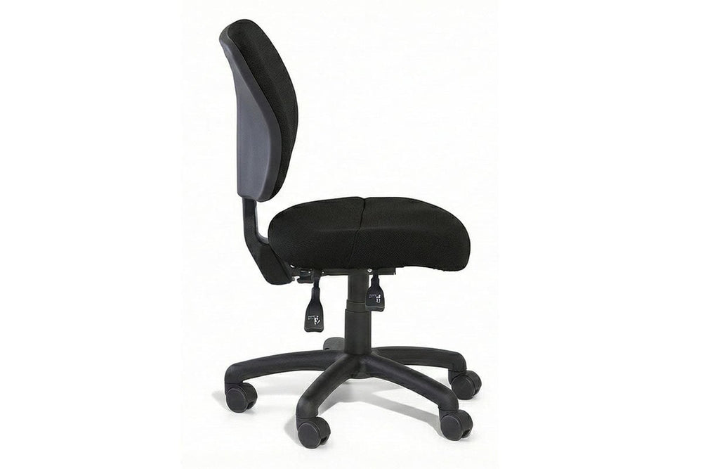 Gregory Boxta Dual Density Ergonomic Office Chair - Split Seat [Medium Back]-large oniscus chelsea wool fabric height adjustable arms