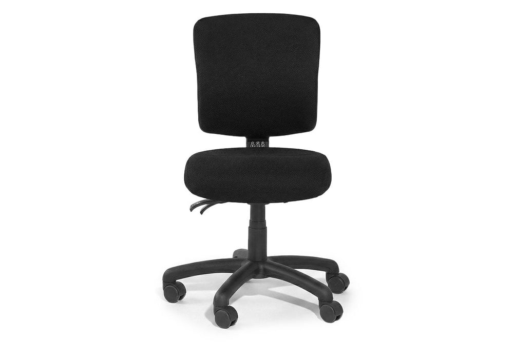 Gregory Boxta Dual Density Ergonomic Office Chair - Split Seat [Medium Back]-large oniscus chelsea wool fabric height adjustable arms