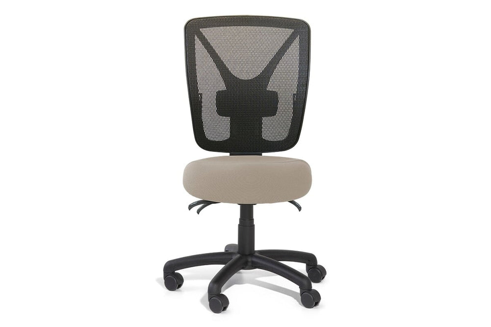 Gregory Evoke Dual Density Ergonomic Office Chair - Split Seat [Medium Back]-large oniscus chelsea wool fabric height adjustable arms