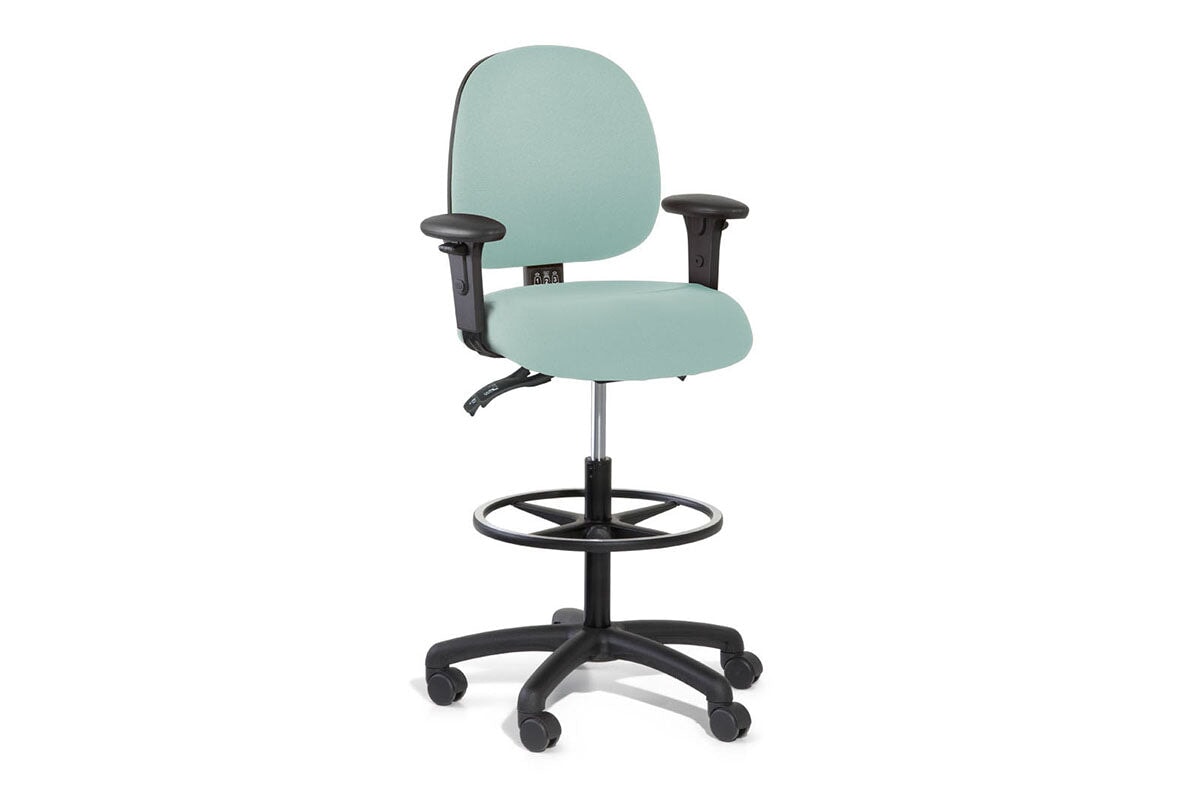 Gregory Inca Dual Density Ergonomic Drafting Chair-green  