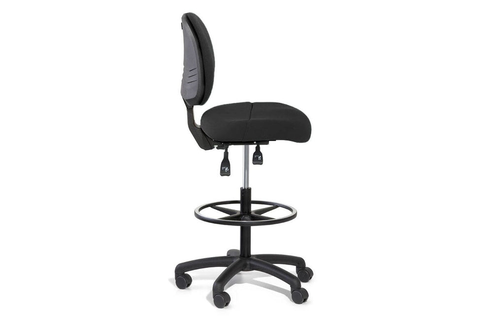 Gregory Inca Dual Density Ergonomic Drafting Chair-height adjustable arms  