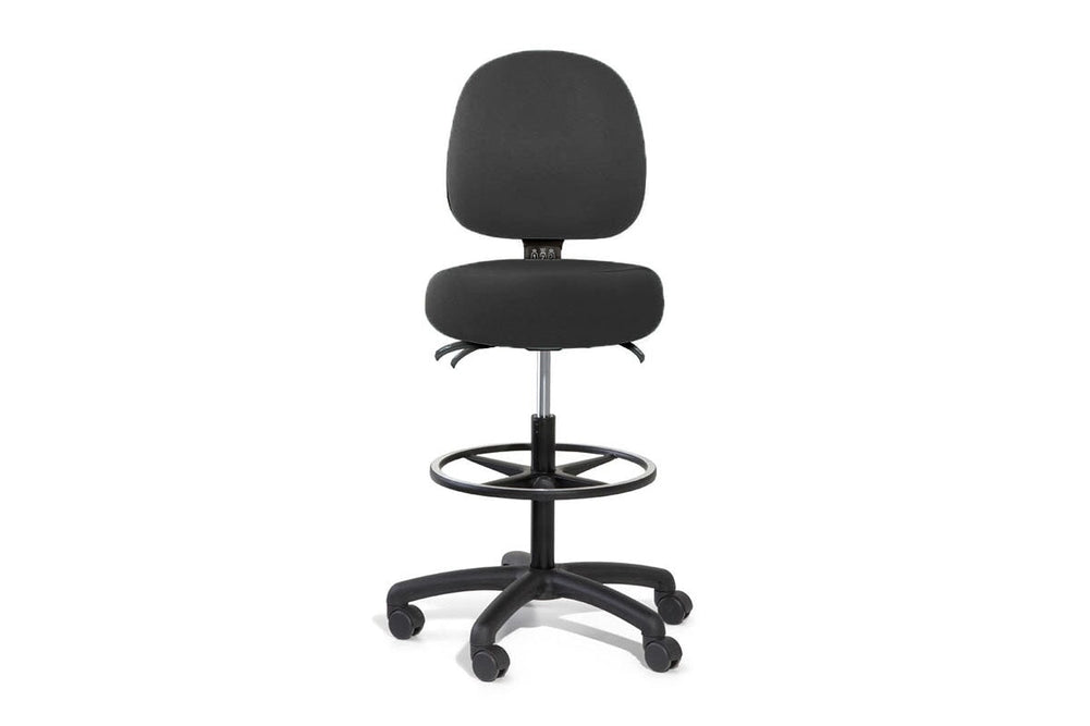Gregory Inca Dual Density Ergonomic Drafting Chair-height adjustable arms  
