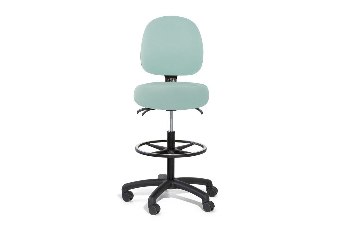Gregory Inca Dual Density Ergonomic Drafting Chair-green  