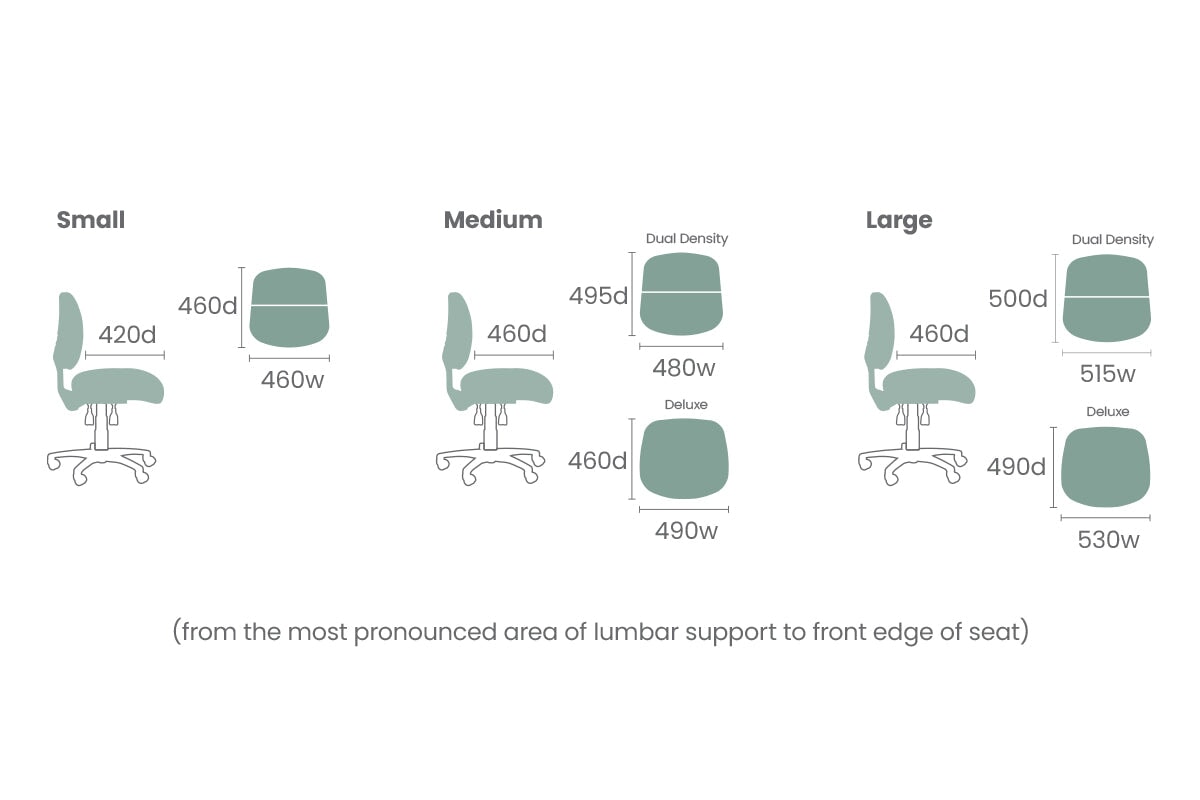 Gregory Inca Dual Density Ergonomic Office Chair-green  