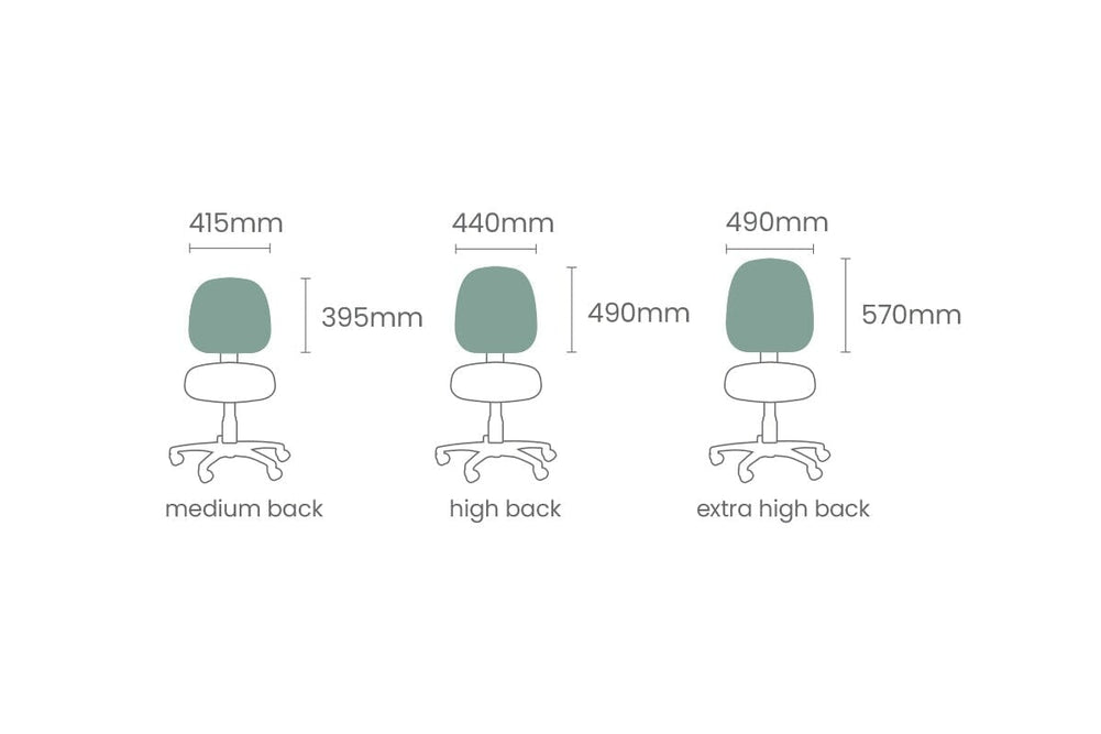 Gregory Inca Dual Density Ergonomic Office Chair - Deluxe Seat [Extra High Back]-large periwinkle anti-microbial vinyl height adjustable arms