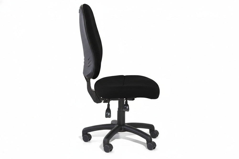 Gregory Inca Dual Density Ergonomic Office Chair - Split Seat [Extra High Back]-large oniscus chelsea wool fabric height adjustable arms