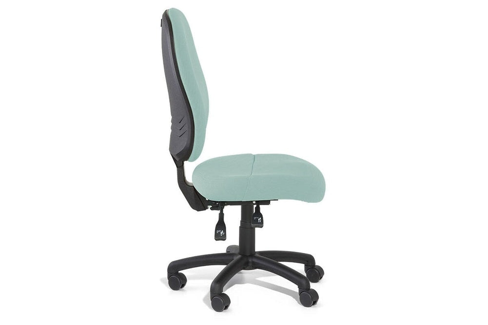 Gregory Inca Dual Density Ergonomic Office Chair - Split Seat [Extra High Back]-large oniscus chelsea wool fabric height adjustable arms