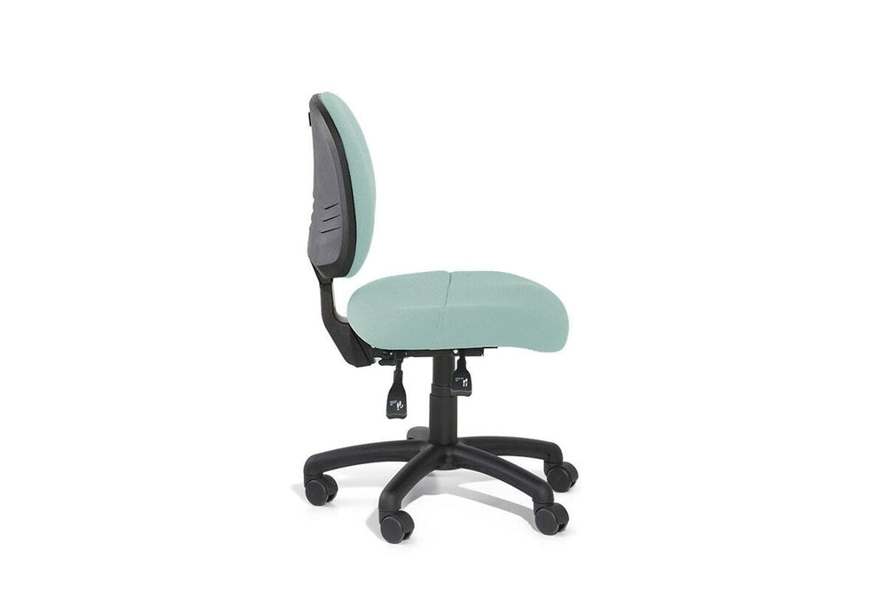 Gregory Inca Dual Density Ergonomic Office Chair - Split Seat [Medium Back]-large oniscus chelsea wool fabric height adjustable arms