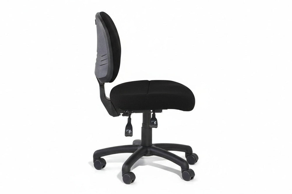 Gregory Inca Dual Density Ergonomic Office Chair - Split Seat [Medium Back]-large oniscus chelsea wool fabric height adjustable arms