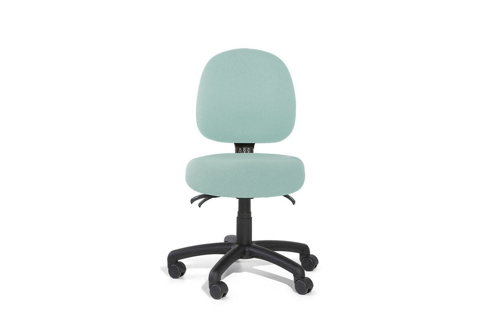 Gregory Inca Dual Density Ergonomic Office Chair - Split Seat [Medium Back]-large oniscus chelsea wool fabric height adjustable arms