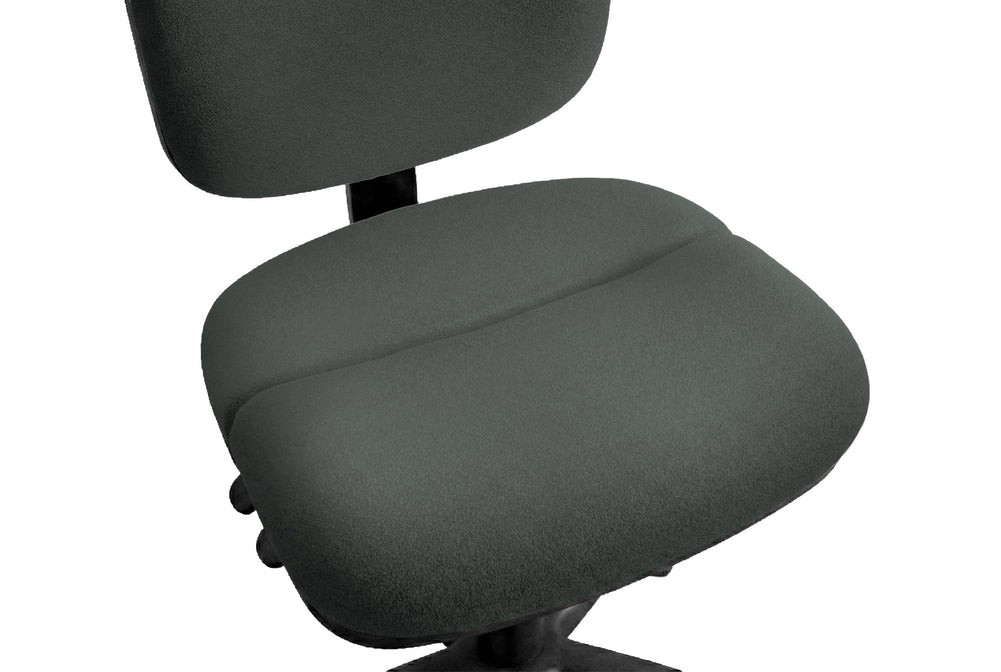 Gregory Inca Dual Density Ergonomic Office Chair - Split Seat [Medium Back]-large oniscus chelsea wool fabric height adjustable arms