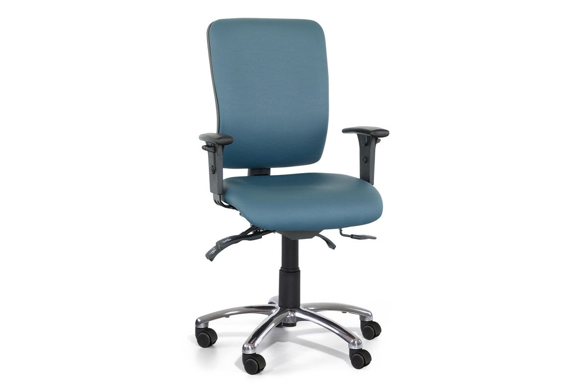 Gregory Medical Boxta Dual Density Ergonomic Office Chair-blue  