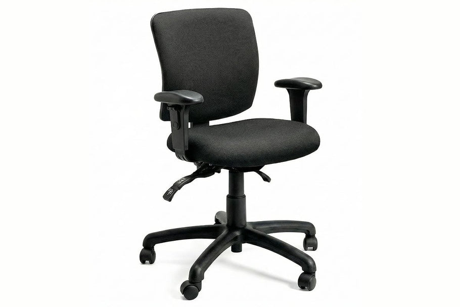 Environmental image of Gregory Petite Boxta Dual Density Ergonomic Office Chair - House Fabric [Medium Back]
