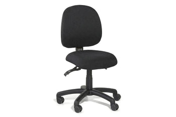  - Gregory Petite Inca Dual Density Ergonomic Office Chair - House Fabric [Medium Back] - 1