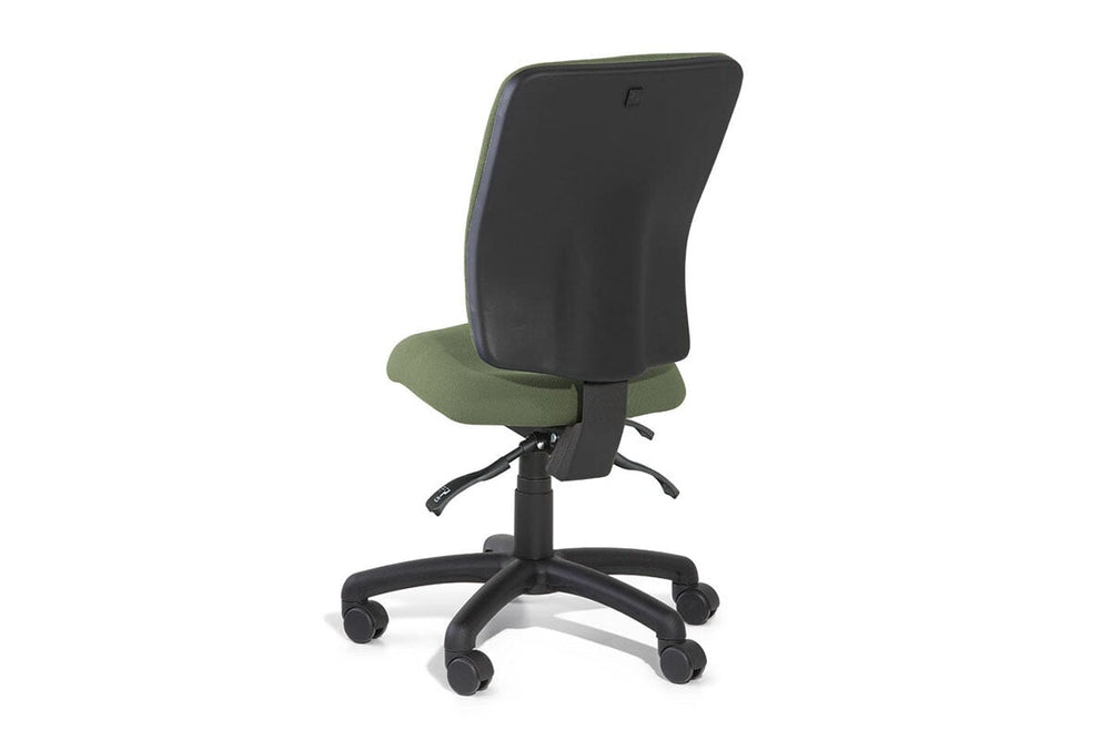 Gregory Petite Inca Dual Density Ergonomic Office Chair - House Fabric [Medium Back]-oniscus chelsea wool fabric height adjustable arms 