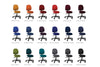 Gregory Petite Inca Dual Density Ergonomic Office Chair - House Fabric [Medium Back] - Thumbnail 3 