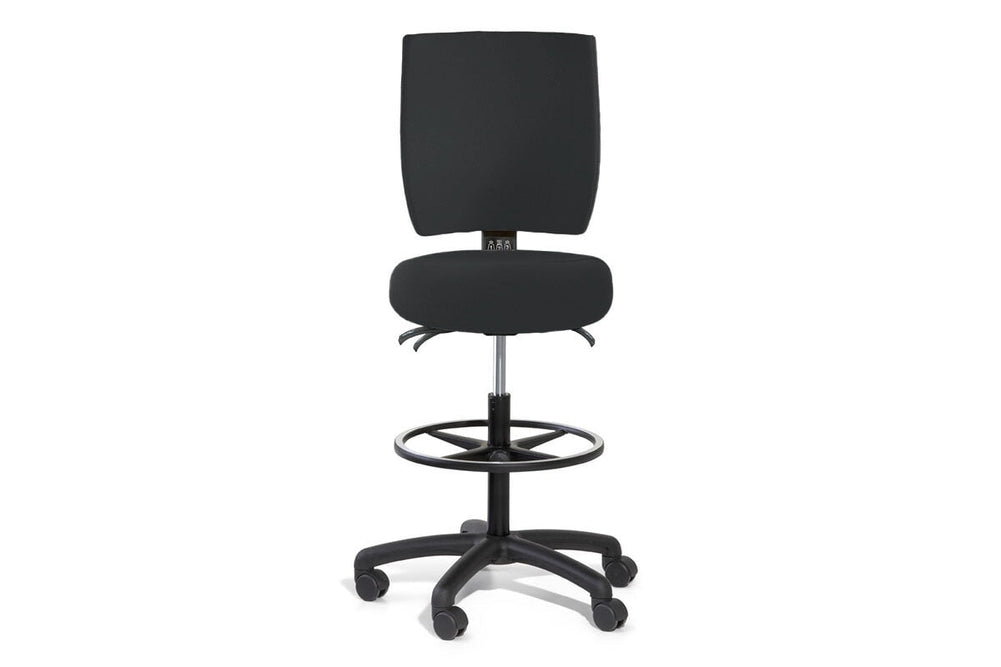 Gregory Scope Dual Density Ergonomic Drafting Chair-height adjustable arms  