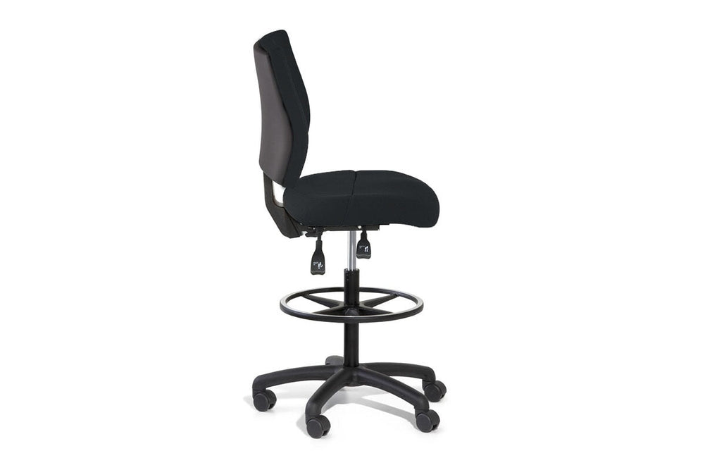 Gregory Scope Dual Density Ergonomic Drafting Chair-height adjustable arms  