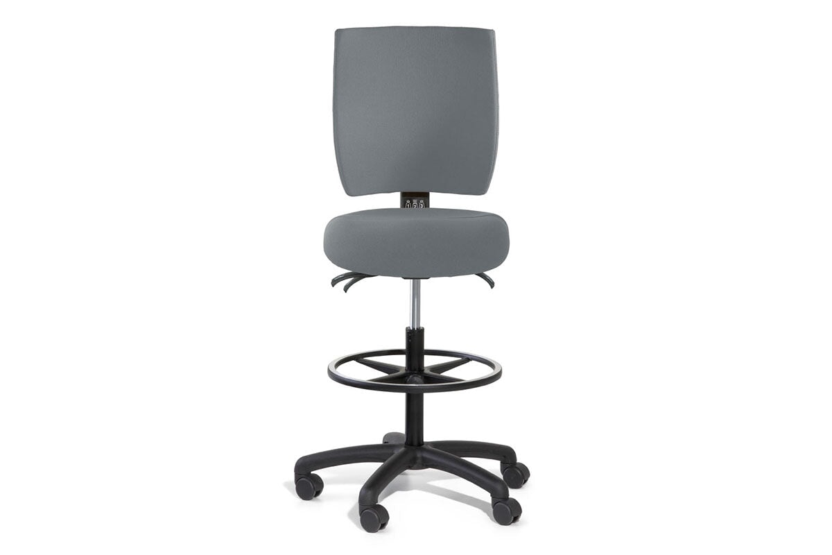 Gregory Scope Dual Density Ergonomic Drafting Chair-grey  