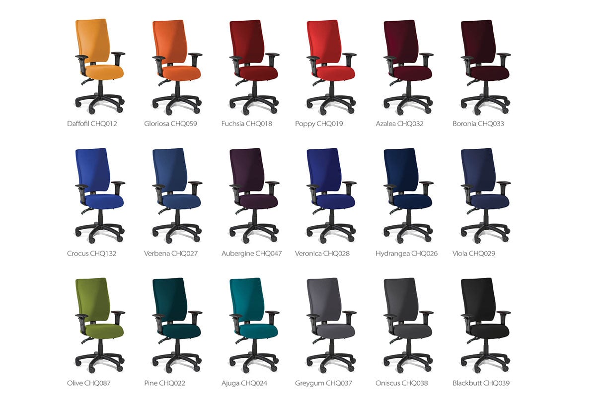 Gregory Scope Dual Density Ergonomic Drafting Chair-grey  