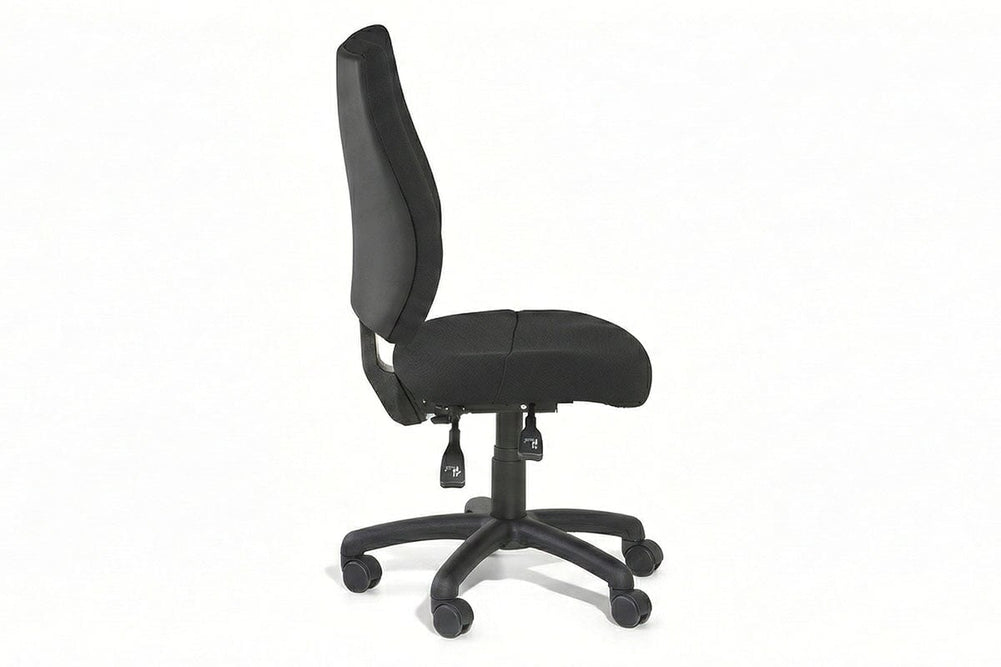 Gregory Scope Dual Density Ergonomic Office Chair - Split Seat [High Back]-large oniscus chelsea wool fabric height adjustable arms