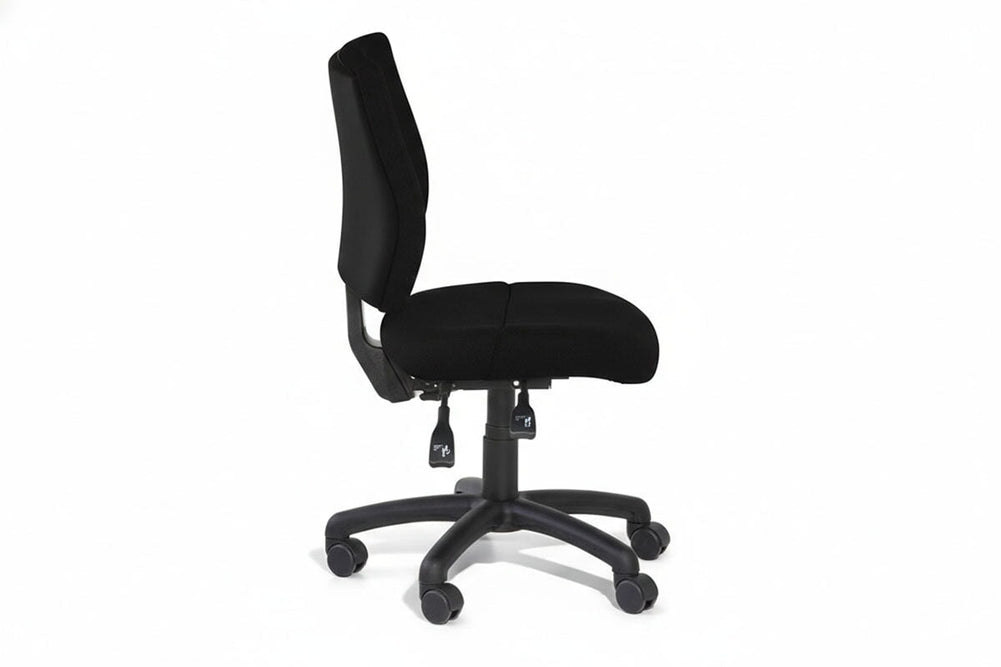 Gregory Scope Dual Density Ergonomic Office Chair - Split Seat [Medium Back]-large oniscus chelsea wool fabric height adjustable arms