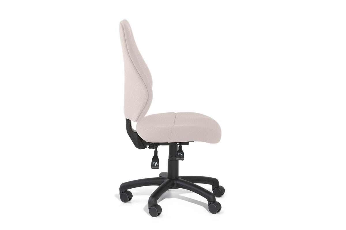 Gregory Slimline Dual Density Ergonomic Office Chair-pink  
