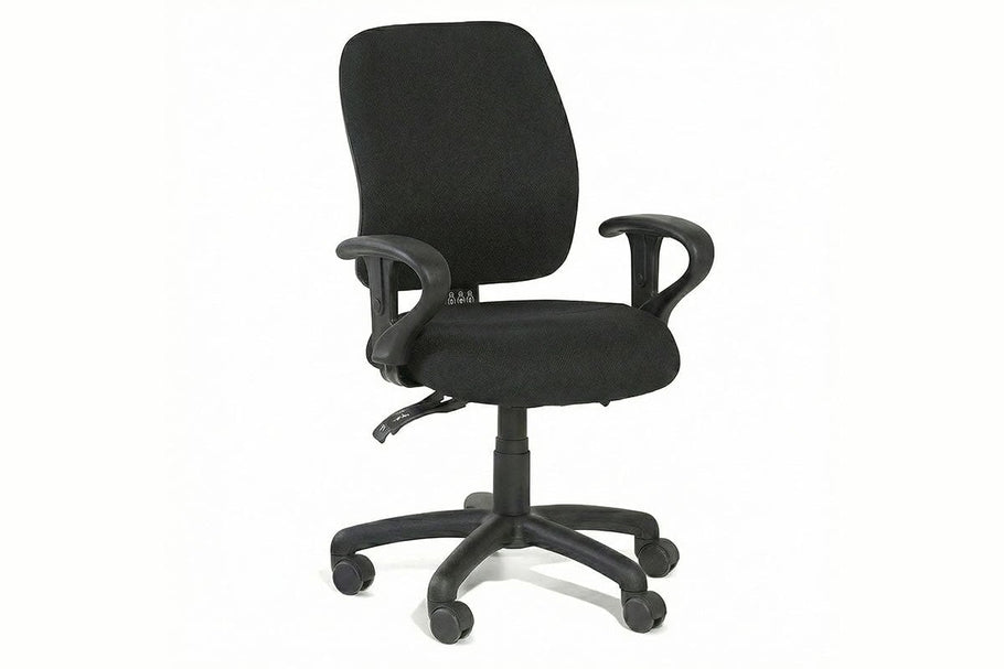 Environmental image of Gregory Slimline Dual Density Ergonomic Office Chair - Split Seat [Medium Back]