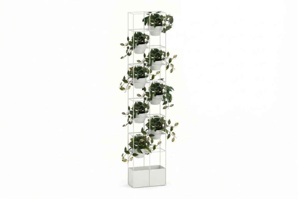 Grove High Standing Planter - White-hoya (pack of 4 x 2) none 