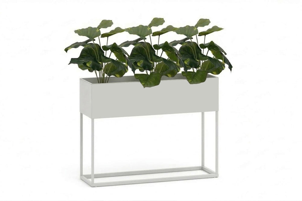 Grove Low Standing Planter-white taro (pack of 3) 