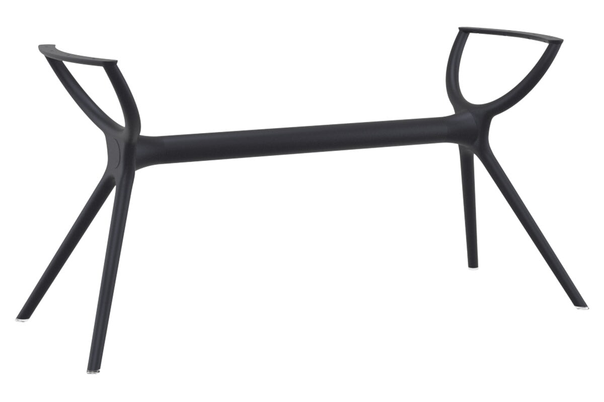 Hospitality Plus Aero Medium Legs Table Top [1400L x 800W] Hospitality Plus black base none 