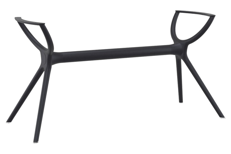 Hospitality Plus Aero Medium Legs Table Top [1400L x 800W] Hospitality Plus black base none 