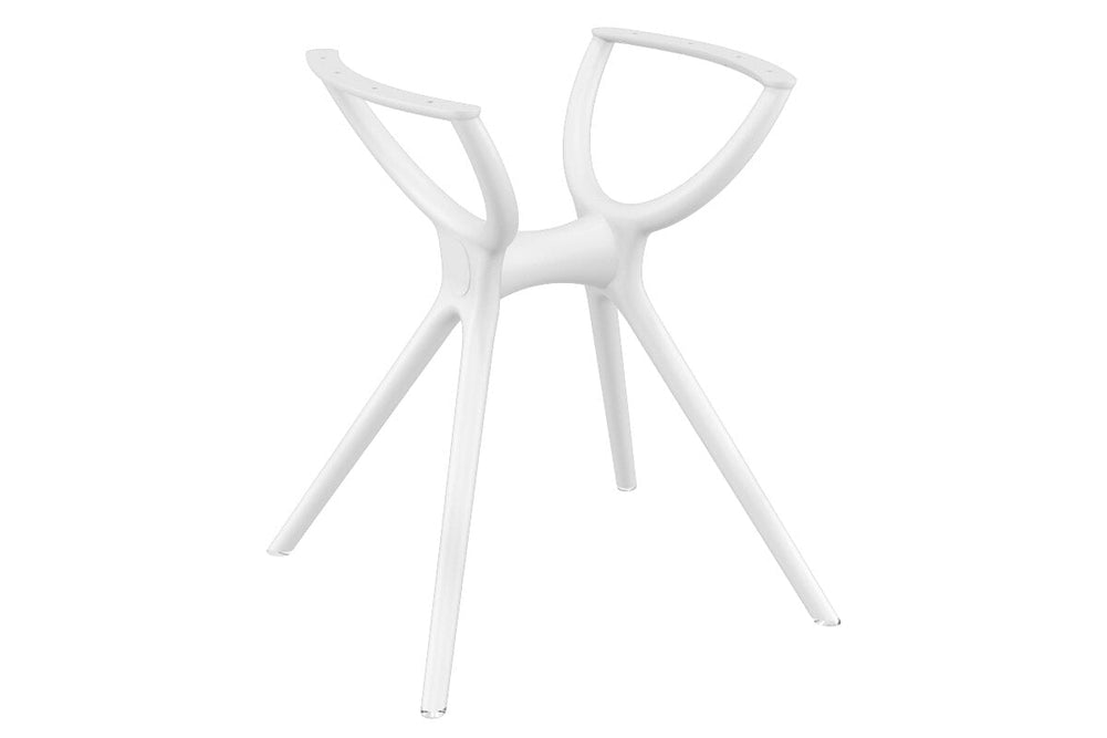 Hospitality Plus Aero Small Legs Table Top [800L x 800W]-white base none 