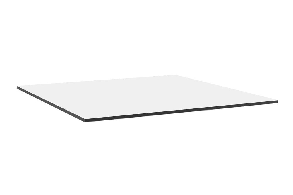 Hospitality Plus Aero Small Legs Table Top [800L x 800W]-white base white 