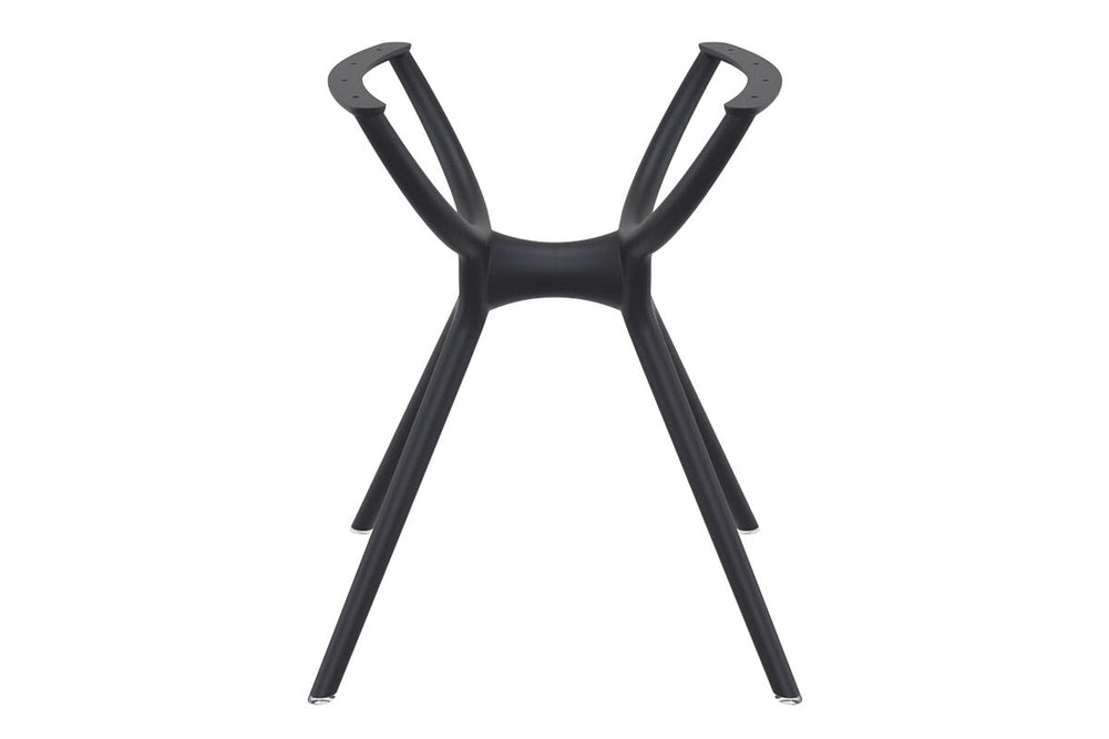 Hospitality Plus Aero Small Legs Table Top [800L x 800W]-white base white 