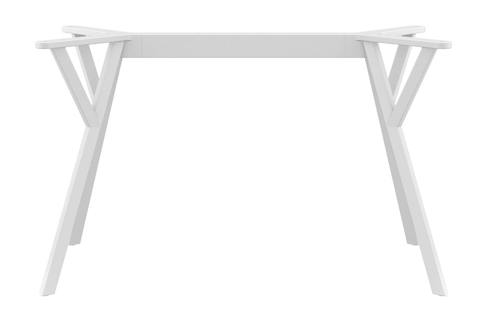Hospitality Plus Maximo Medium Legs Table Top [1400L x 800W]-white base white 