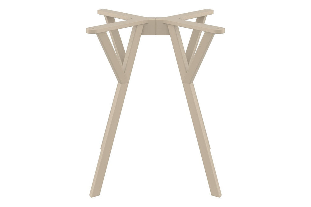 Hospitality Plus Maximo Small Legs Table Top [700L x 700W]-taupe base none 